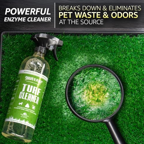 Paws and Play Turf Cleaner for Pet Urine Outdoor and Indoor | Artificial Grass Dog Urine Cleaner That Cleans and