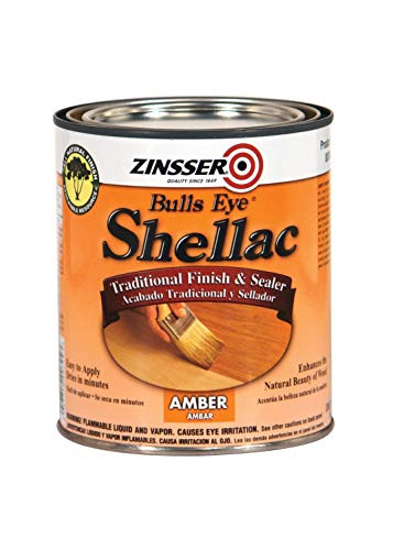 Zinsser Bulls Eye Shellac Sealer, Amber, Quart