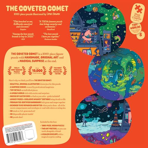 The Coveted Comet  1000-Piece Puzzle by Magic Puzzle Company  Series 5