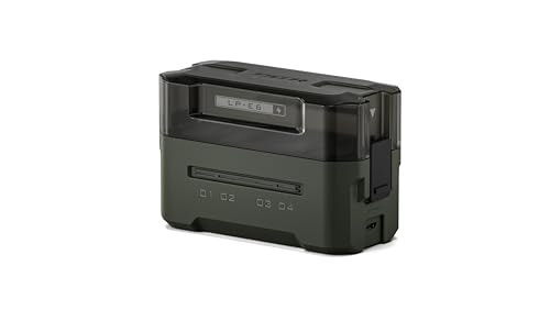 Tilta LP-E6 Portable Charging Station | Compatible with Canon EOS R5 Mark II, R6 Mark II, R7, R6, R5, R5C, R, 5D Mark