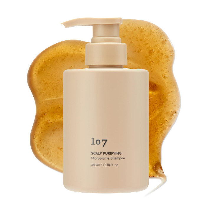 107 Clarifying Shampoo - Purifying Shampoo for Build Up, Dirt, Oil, Itchy, Dry Scalp  Fermented Vinegar & Ginseng for