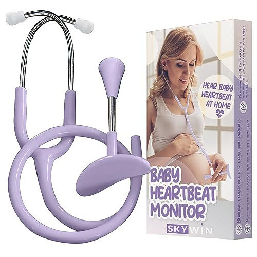 Fetal Heartbeat Monitor, Fetoscope Heart Beat Monitors - Purple