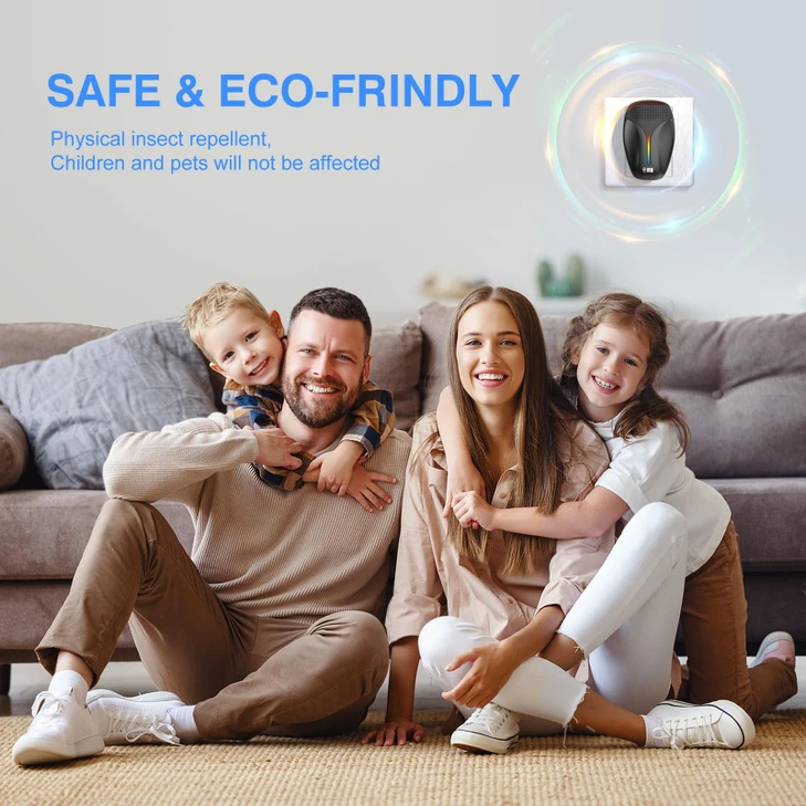 Upgraded Ultrasonic Repeller & Insect Indoor Repeller,Ultrasonic and Repellent for