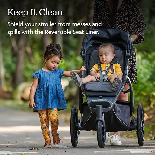 UPPAbaby Reversible Seat Liner - Water-Resistant + Comfortably - Reed