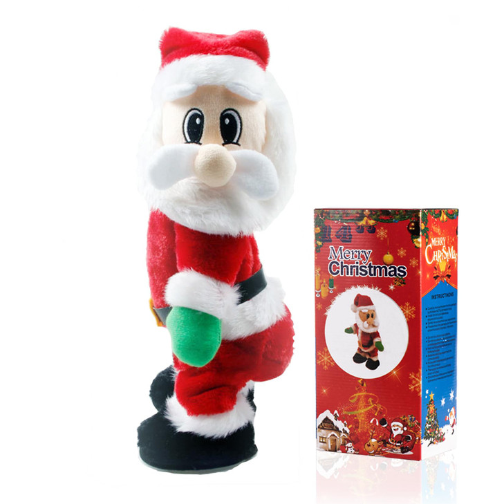 Gfilay Animated Dancing Santa Claus with Music and Moving Arms