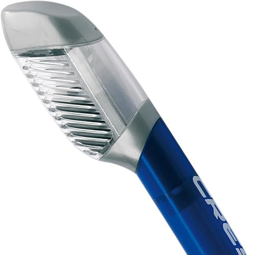 CRESSI Supernova Dry Dry Snorkels, Clear/Cobalt