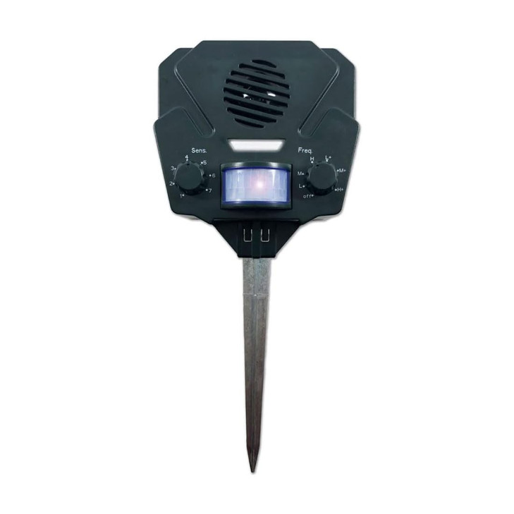 Bird-X Solar Yard Gard Silent Animal Chaser, Motion Activated 3000 Sq. ft.