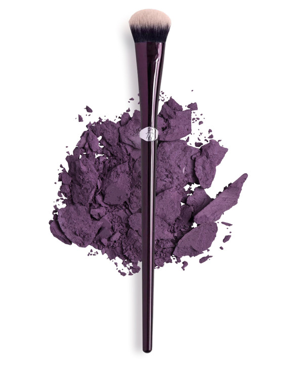Anisa Beauty Eye Fan All-Over Brush, Soft Dense Vegan Brush, Cruelty-Free