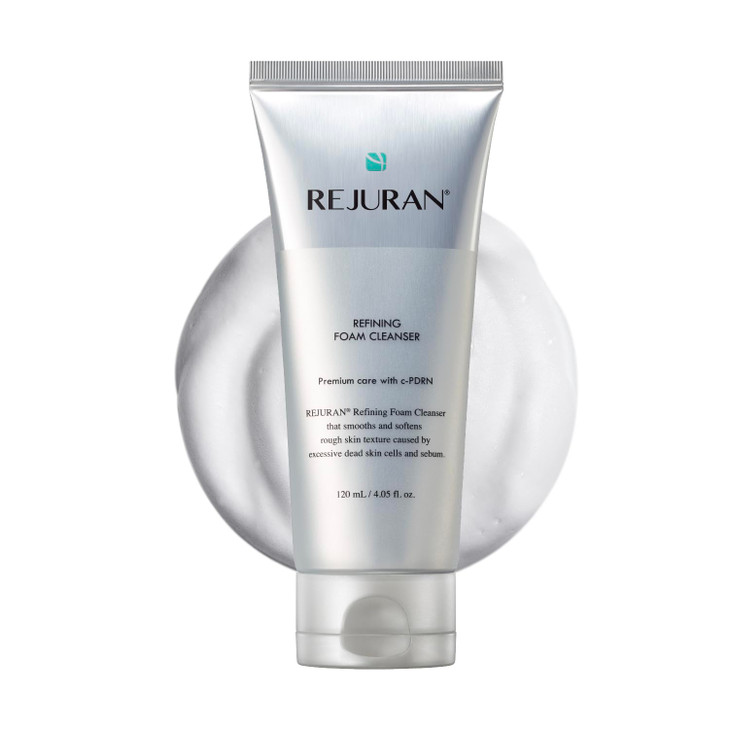 REJURAN Refining Foam Cleanser, c-PDRN Facial Cleanser, 4.05 fl oz