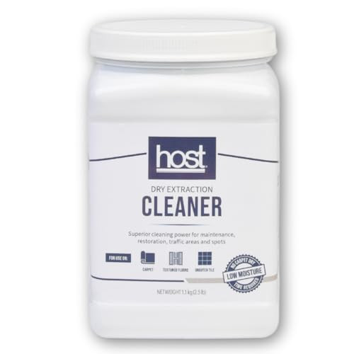 HOST Dry Extraction Cleaner - Natural, Non-Toxic, Biodegradable Cleaning Compound for Carpets, Grouted Tile, and