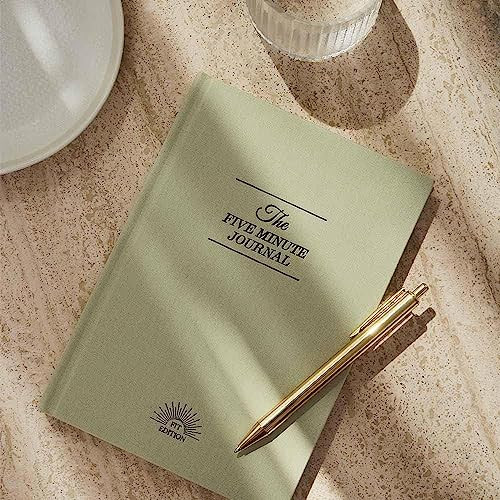 Intelligent Change Five Minute Journal Fit Edition 2025 Daily Planner, Green, 120 Pages