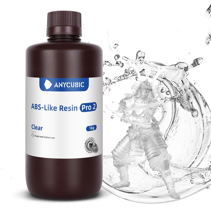 ANYCUBIC ABS-Like Resin Pro 2, Upgraded 8K 3D Printer Resin with Enhanced Strength and Toughness, High Precision, Low