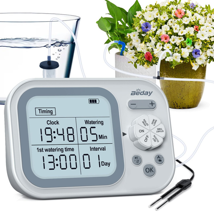 Automatic Drip Irrigation System for Indoor Plants, 2026 Automatic Plant Waterer for 15 Potted Plants Watering with