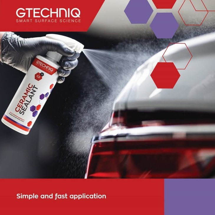 Gtechniq C2 Ceramic Sealant for Cars, 16.9 fl oz