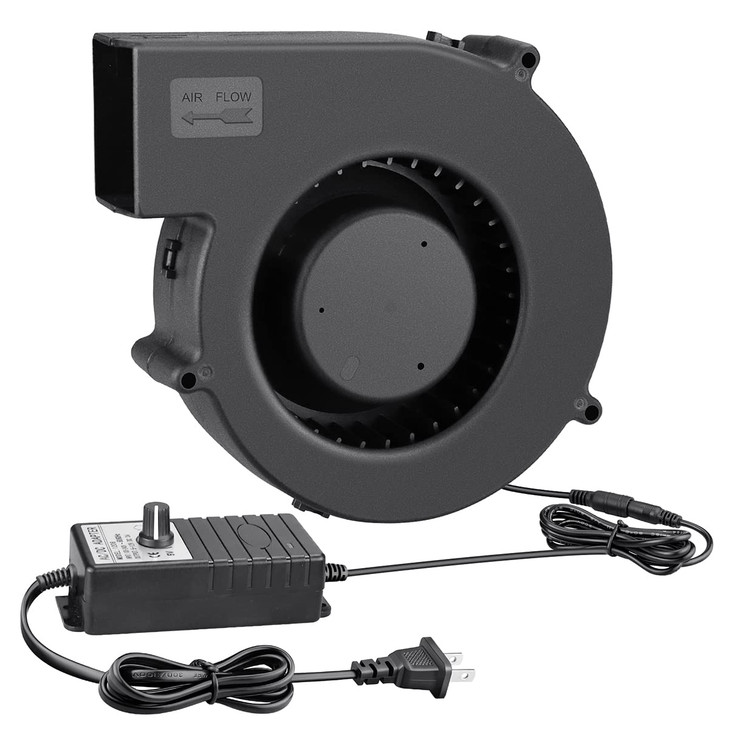 WDERAIR 140mm x 40mm Small Centrifugal 12V Squirrel Cage Big Airflow Blower
