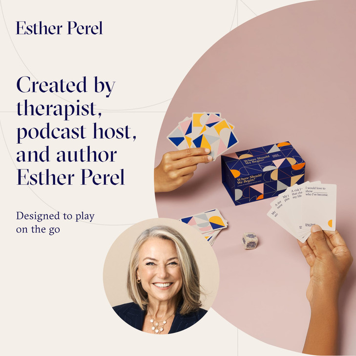 ESTHER PEREL Where Should We Begin Card Game, for Dating and Game Night