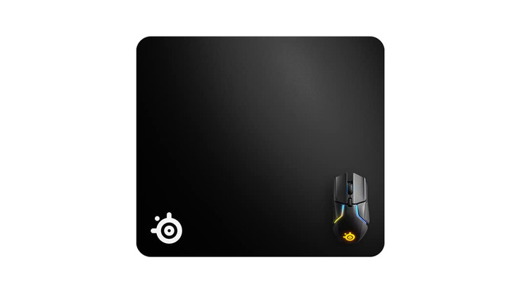 SteelSeries QcK Heavy - Large - Gaming Mouse Pad - Extra Thick Non-Sip Rubber Pad - Exslusive Microfiber Surface -
