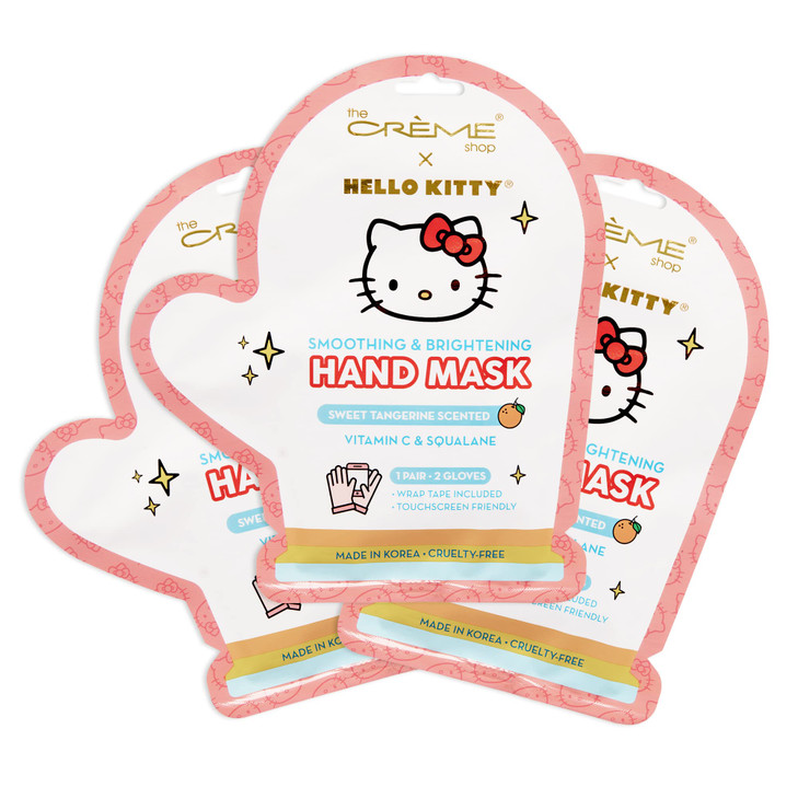 The Crème Shop x Hello Kitty Hand Mask - Vitamin C & Squalane (3 Pack)