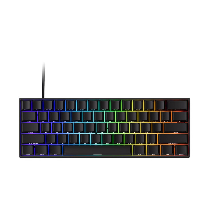 MONSGEEK FUN60 Pro Rapid Trigger Gaming Keyboard 16k Scan Rate SP Magnetic Switch HE Keyboard Wired 60% Black