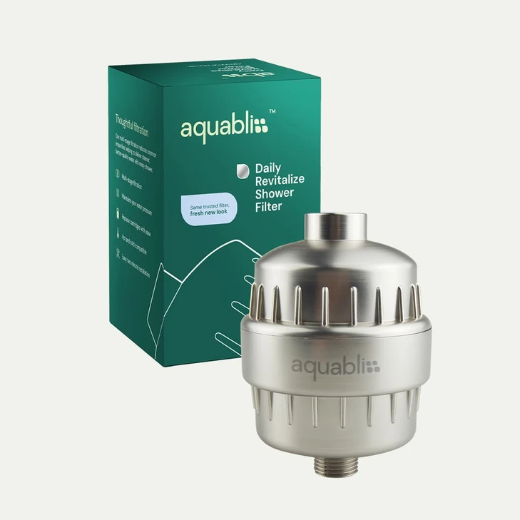 Aquabliss SF100 Daily Revitalize Shower Filter - Brushed Nickel
