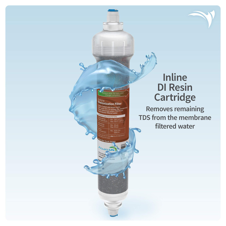 AquaticLife RO Buddie Inline Filter Cartridge Set, 3-Pack