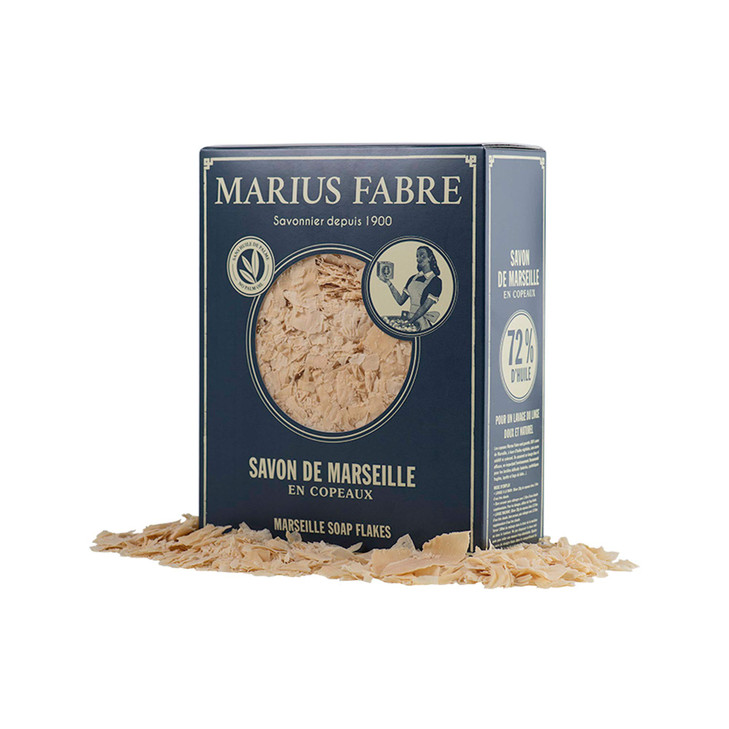 Marius Fabre Marseille 72% Oil Biodegradable Laundry Soap Flakes - 750g