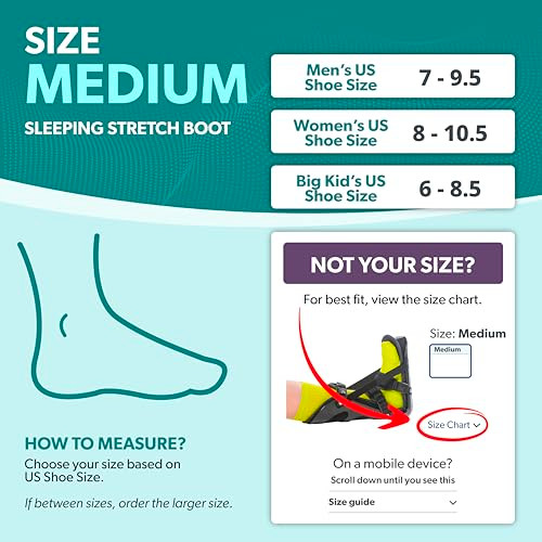 BraceAbility Sleeping Stretch Boot - Plantar Fasciitis Night Foot Splint Adjustable Achilles Tendonitis Brace for