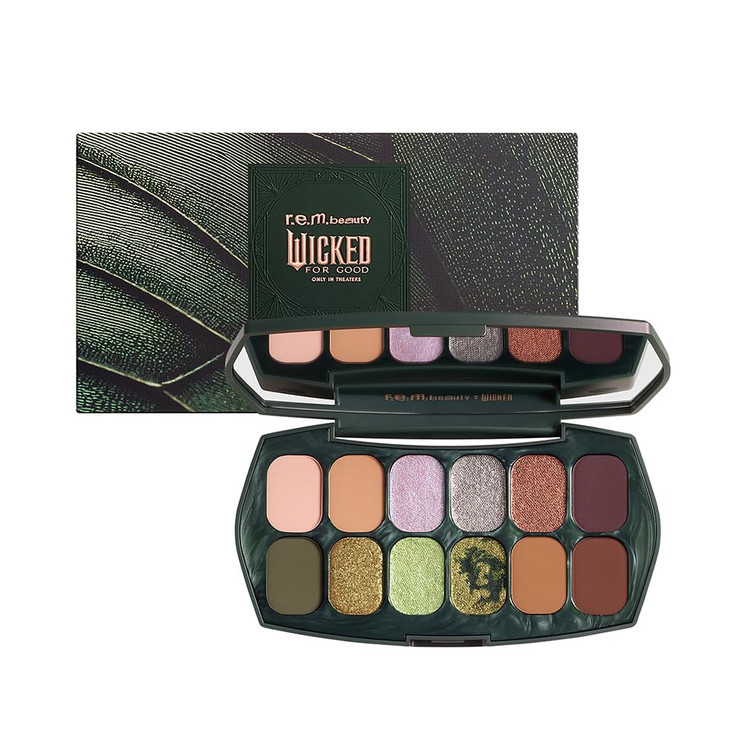 r.e.m. beauty by Ariana Grande Wicked: For Good | Ozian Forest Eyeshadow Palette | Highly Pigmented, Blendable Eye