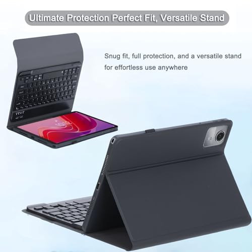 VLEAQC Keyboard Case for Lenovo Idea Tab 11" 2025 / Tab K11 Gen 2 (TB-336FU/TB-336XU), Tab M11 11 Inch 2024