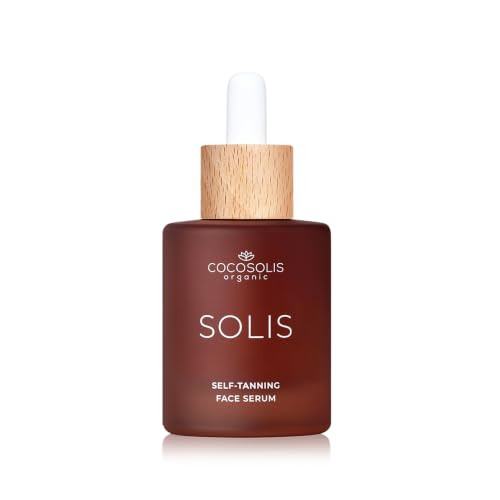 COCOSOLIS SOLIS Tanning Drops Gradual, Long-LastingSelf-tanning Face Serum, Self-Tanning and Care for the Face,