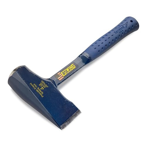 ESTWING Fireside Friend Splitting Maul, Blue Axe with Molded Grip, E3-FF4