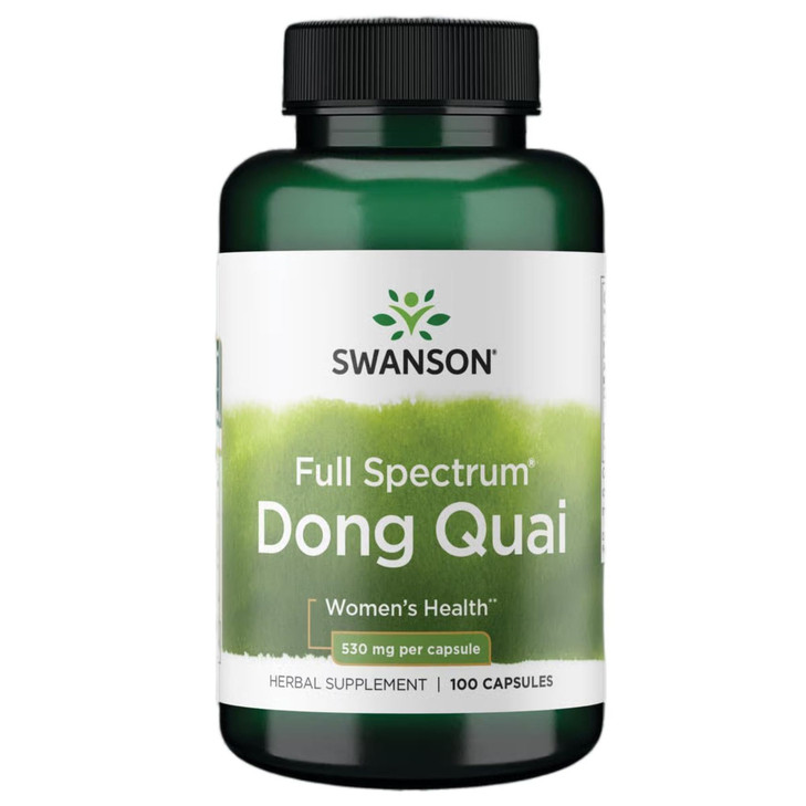 Swanson Dong Quai 530 Milligrams 100 Capsules