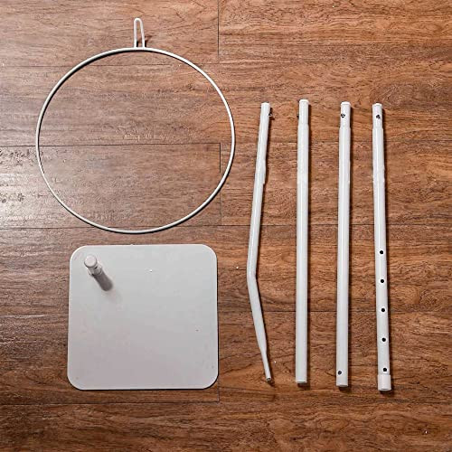 Vilemoon Mosquito Net Stand Adjustable Crib Canopy Holder