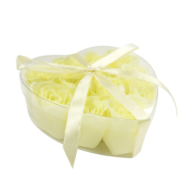 Scented Rose Soaps (set of 12) - Ivory