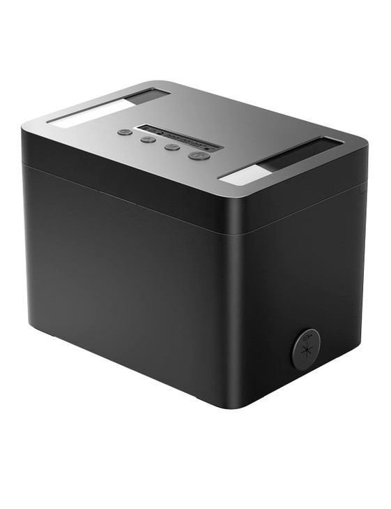 STARSIKI Metal Timed Lock Box with Emergency Unlocking, Phone Locked Box with Timer, Locking Container, Audio Prompt,