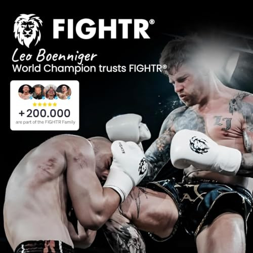 FIGHTR Boxing Gloves - Pro Training Sparring Gloves