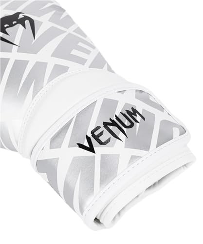 Venum Contender 1.5 XT Boxing Gloves - White/Silver - 16-Ounce