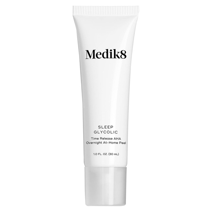 Medik8 Sleep Glycolic - Exfoliating Glycolic Acid At Home Face Peel - Night Cream for Face - Night Peel with Glycerin