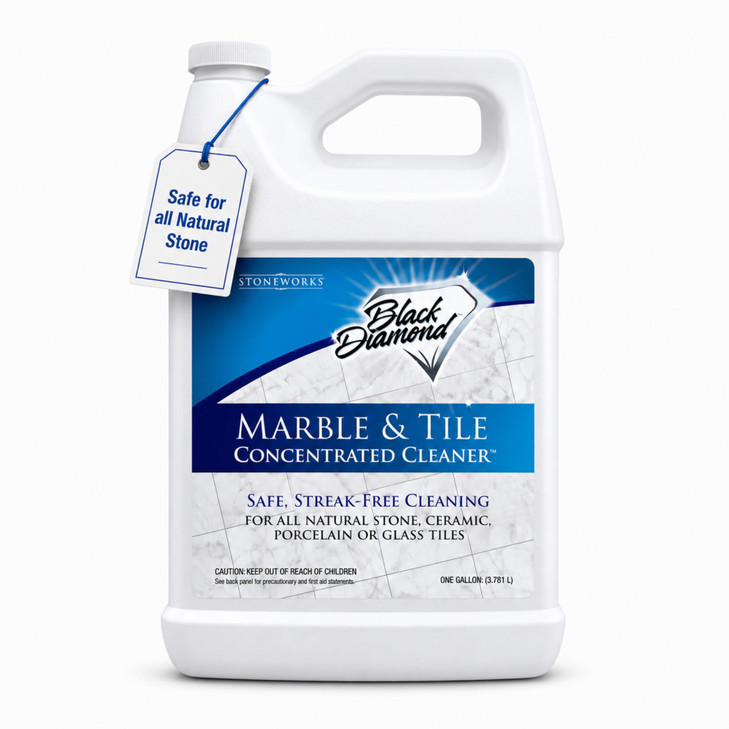 Black Diamond Stoneworks MARBLE & TILE FLOOR CLEANER. Great for Ceramic, Porcelain, Granite, Natural Stone, Vinyl and
