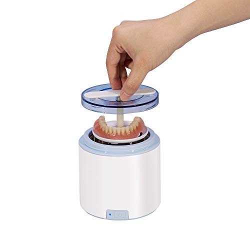 iSonic DS180 Portable Denture/Aligner/Retainer Cleaner for all dental and sleep apnea appliances, DC12V, AC100-240V