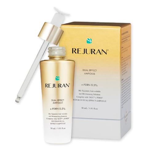 REJURAN Dual Effect Ampoule, DOT DUAL c-PDRN Face Serum, 1.01 fl oz