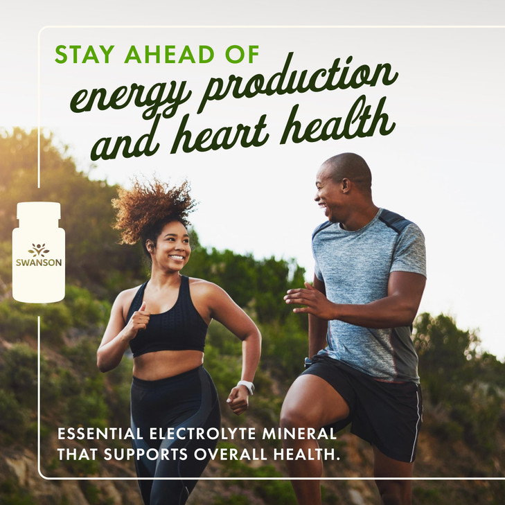 Swanson Potassium Citrate - Mineral Supplement Promoting Heart Health & Energy Support - Aids Optimal Nerve & Kidney Function with Natural Ingredient