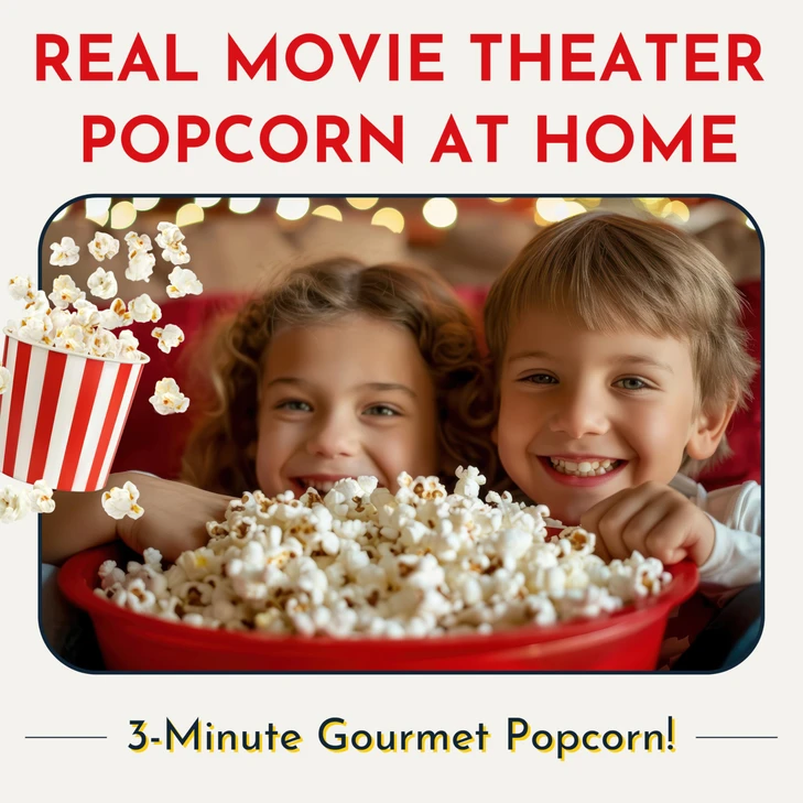 Original Whirley Pop Popcorn Maker - Wabash Valley Farms Gourmet Popcorn Popper, Aluminum Pot With Nylon Gears,