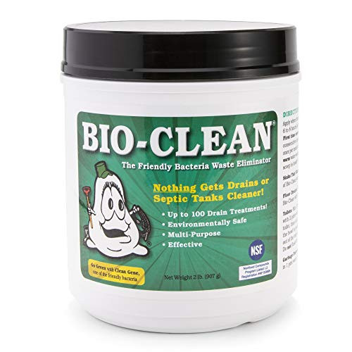 Bio-Clean Drain Septic 2# Can Cleans Drains- Septic Tanks - Grease Traps All Natural and 100% Guaranteed No Caustic