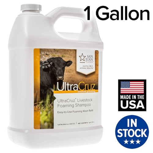 UltraCruz Livestock Foaming Shampoo, 1 Gallon