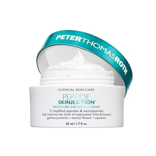 Peter Thomas Roth | Peptide Skinjection Moisture Infusion Cream, Refillable Moisturizer, For Loss of Firmness and