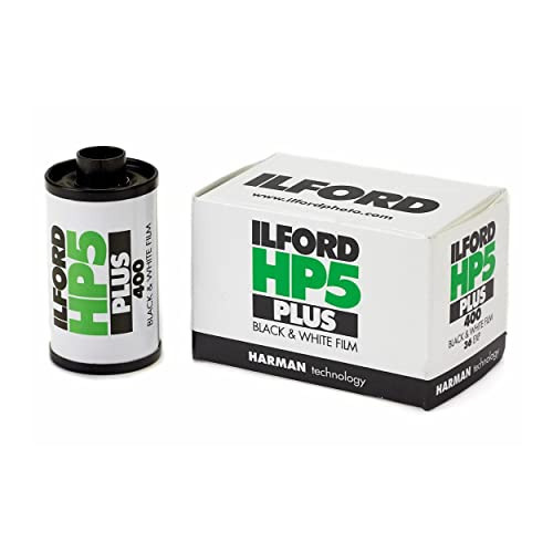 Ilford HP5 Plus ISO 400 Black and White 35mm Roll Film Bundle