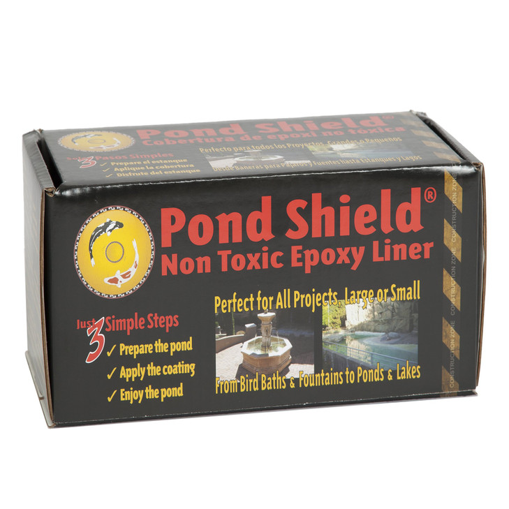 Pond Armor SKU-Clear-QT-R Non-Toxic Pond Shield Epoxy Paint, 1.5-Quart, Clear