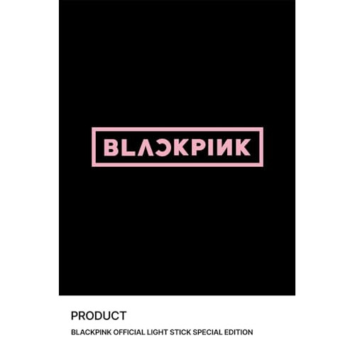 KPOP HEAVEN Blackpink Official Lightstick Special Edition + 3 Extra Photocards Set
