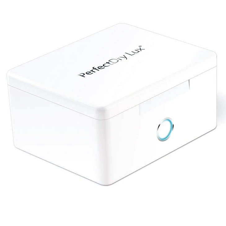 PerfectDry LUX | World's Fastest Hearing Aid Dryer, Dehumidifier Accessory | UV-C Ultraviolet Light Box Kit | Removes
